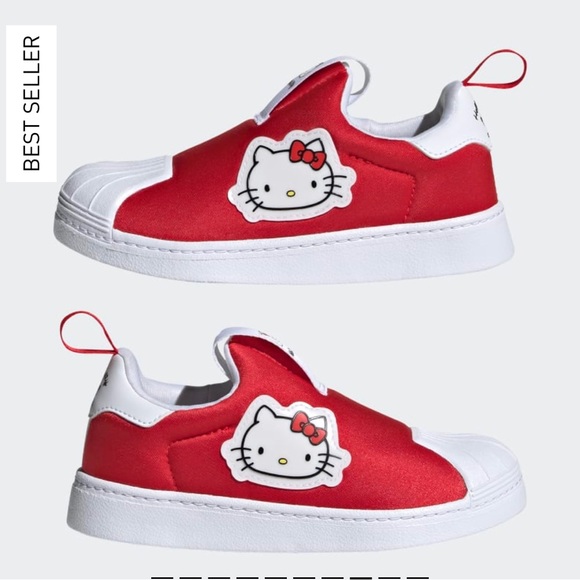 ♥️Hello Kitty ♥️Adidas♥️New - size 4 - Picture 1 of 7